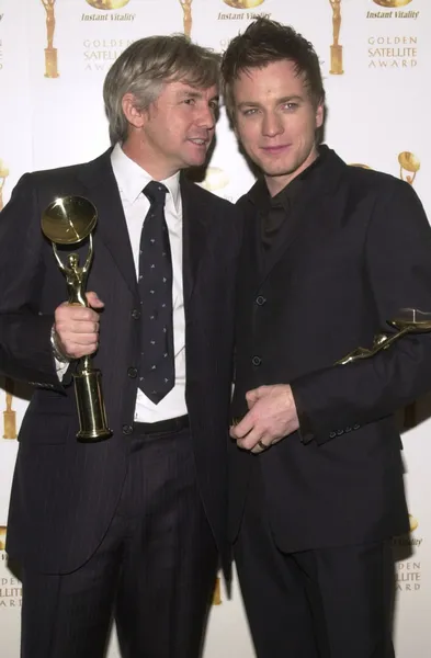 Baz luhrmann och ewan mcgregor — Stockfoto