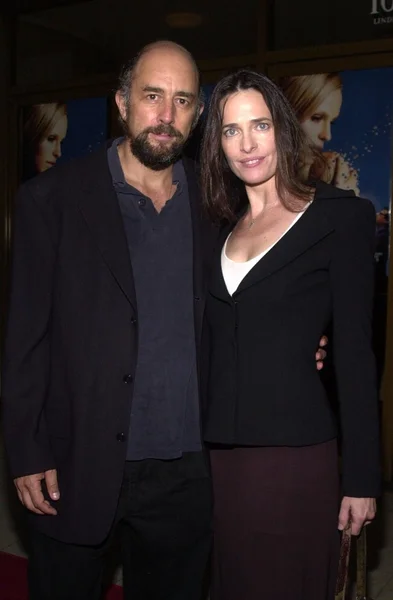 Richard schiff och fru sheila kelley — Stockfoto