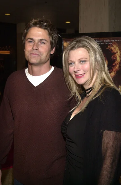 Rob Lowe et sa femme — Photo