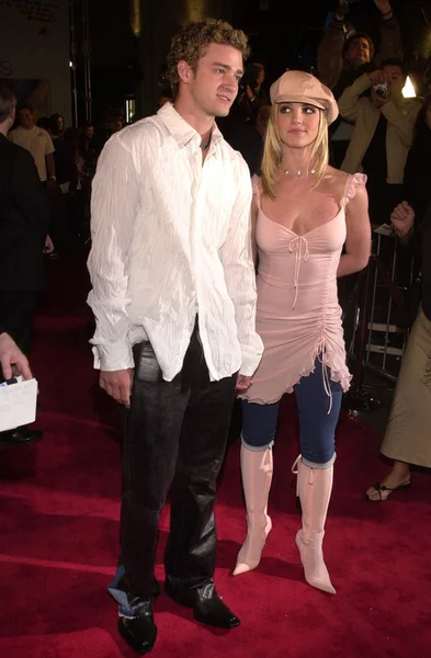 Джастин Тимберлейк и Бритни Спирс — стоковое фото