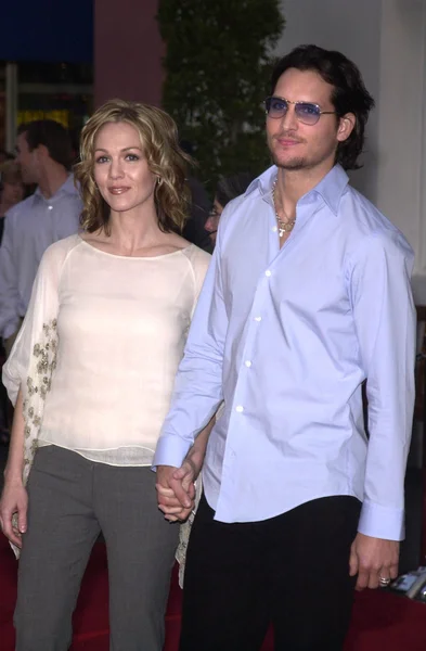 Jennie Garth e Peter Facinelli — Foto Stock