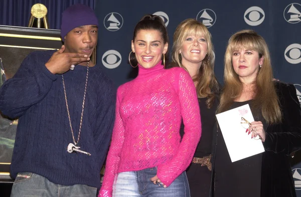 Ja Rule, Nelly Furtado, Laurie Blank and Stevie Nicks — Stock Photo, Image