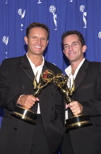 Mark burnett och jeff probst — Stockfoto