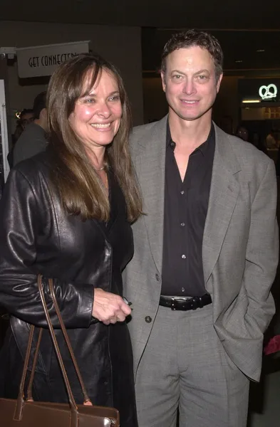 Gary Sinise and wife Moira Harris — Zdjęcie stockowe