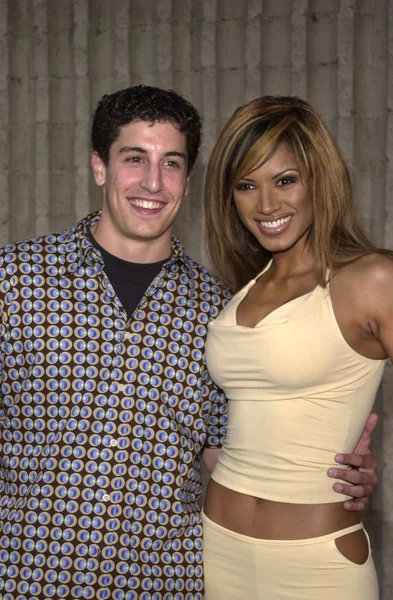 Traci bingham i jason biggs — Zdjęcie stockowe