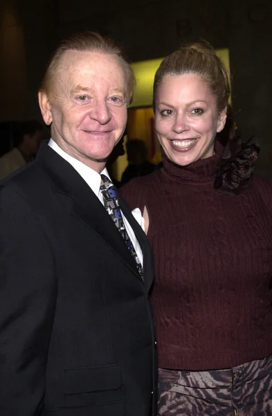 John Byner e la moglie Annie Gaybis — Foto Stock