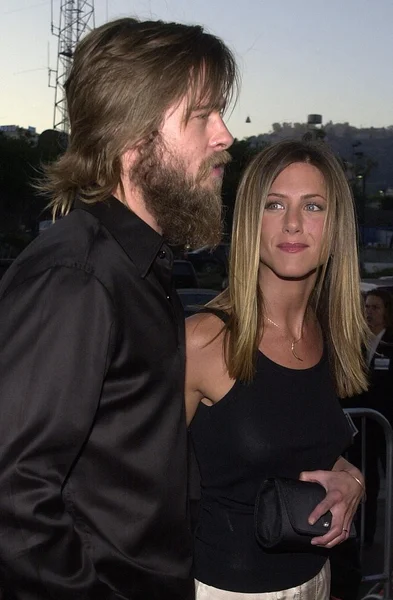 Brad Pitt and Jennifer Aniston — Stock Photo, Image