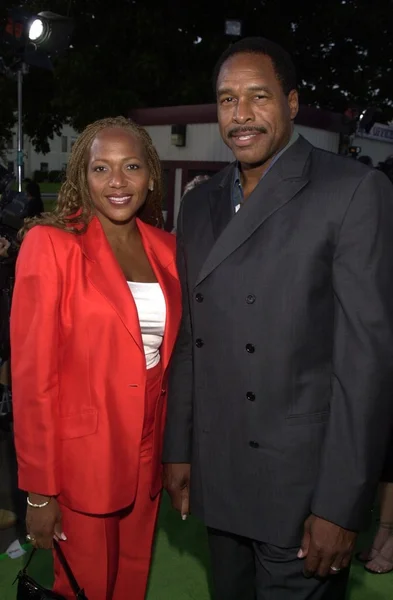 Dave Winfield and wife — Stock Photo, Image