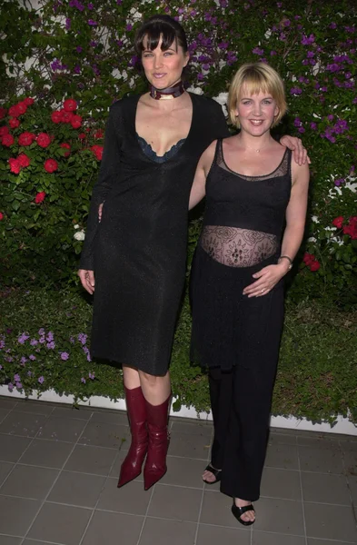 Lucy Lawless a Renée O'Connor — Stock fotografie