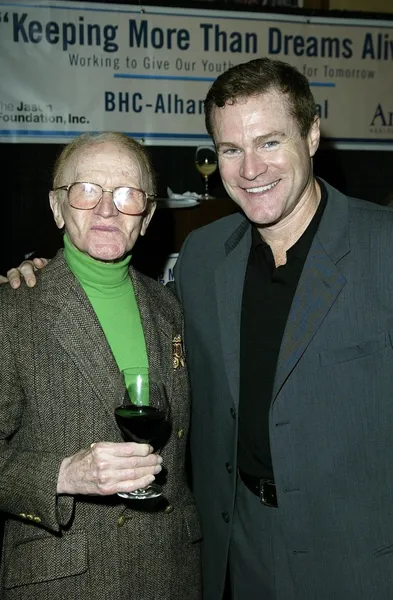 Red Buttons and David Keith — Stock Photo, Image