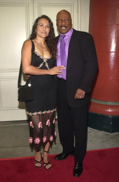 Ving Rhames and wife Debbie — Stock Photo, Image