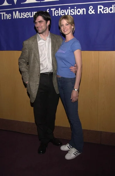 Thomas Gibson and Jenna Elfman — Stock Photo, Image
