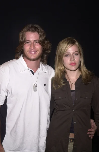 Brendan Fehr y Majandra Delfino —  Fotos de Stock