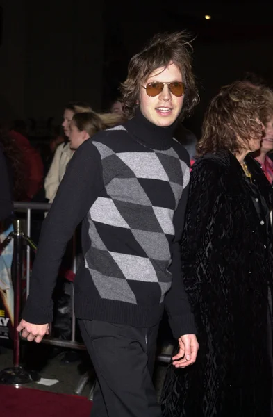 Beck at the premiere — Stock Photo, Image