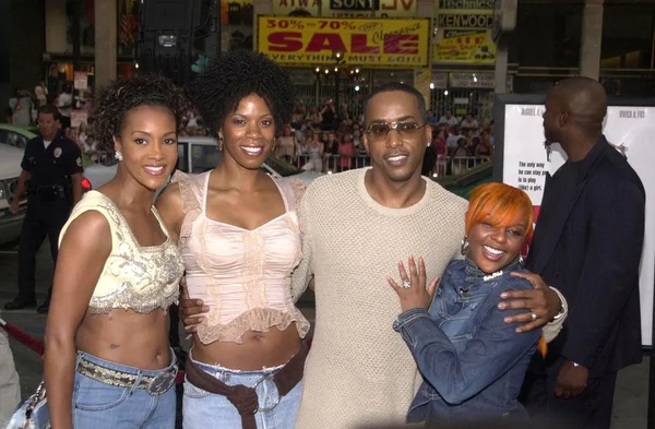 Vivica a. fox, kim wayans, miguel a. nunez jr. ve li'l kim — Stok fotoğraf