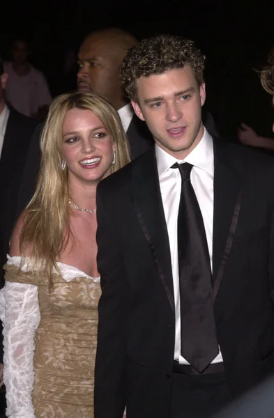 Britney Spears and Justin Timberlake — Stock Photo, Image