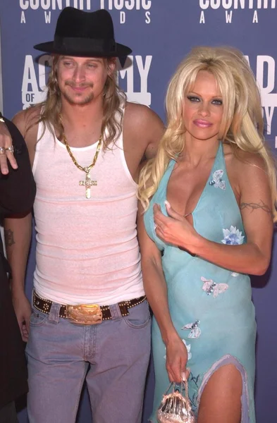 Kid Rock y Pamela Anderson — Foto de Stock