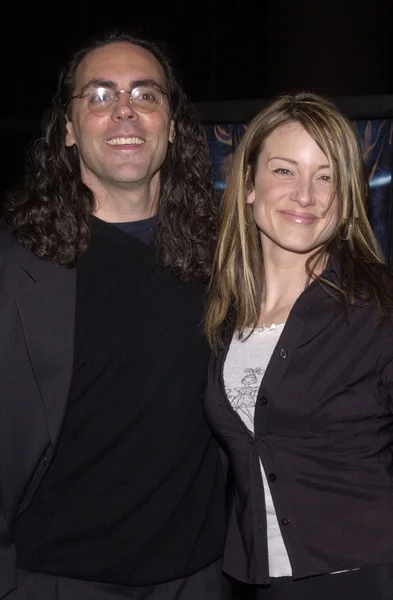 Director Tom Shadyac and wife — Stock Photo, Image