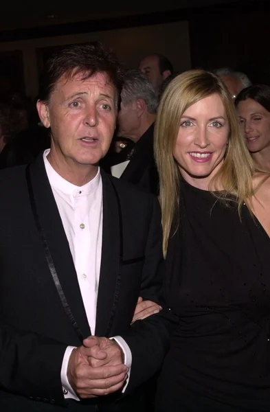 Paul McCartney et sa femme Heather Mills — Photo