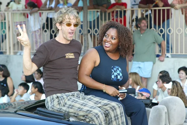 Andy en sherri shepherd — Stockfoto