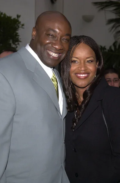 Michael Clarke Duncan and date — Stock Photo, Image