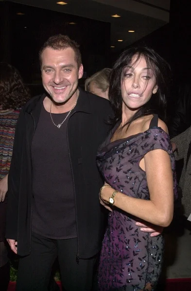 Tom Sizemore and girlfriend Heidi Fleiss — Stock Photo, Image