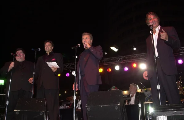 Frank tanaglia, Józef gian, james darren i tony danza — Zdjęcie stockowe