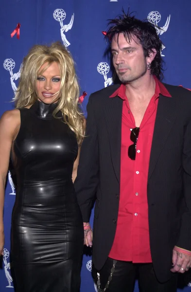 Pam Anderson and Tommy Lee — Stock Photo, Image