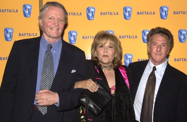Jon Voight, Brenda Vaccaro e Dustin Hoffman — Foto Stock