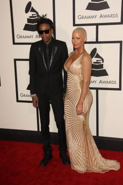 Amber rose, wiz Halife