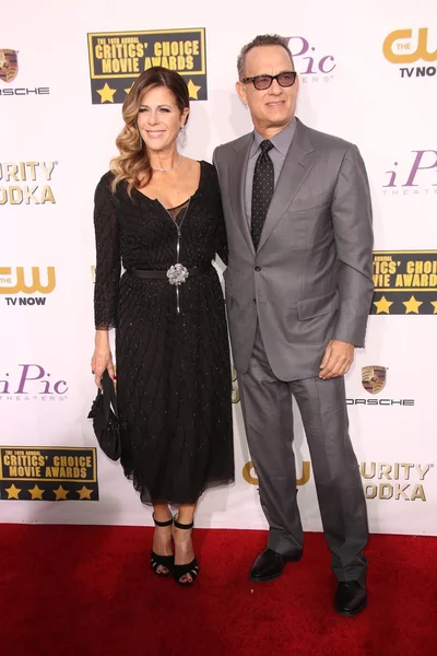 Rita Wilson and Tom Hanks — Stock Photo, Image