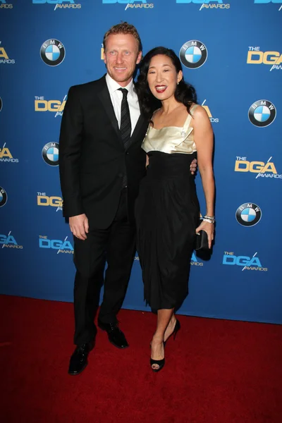 Sandra Oh, Kevin Mckidd — Stock fotografie