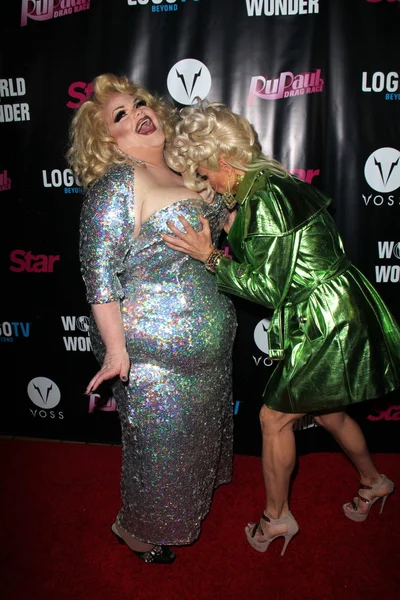 Darienne Lake and Courtney — Stock Photo, Image