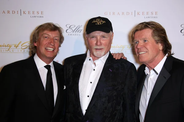 Mike Love, Peter Noone, Nigel Lythgoe — Stock Photo, Image