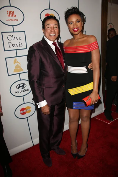 Smokey Robinson, Jennifer Hudson — Stock fotografie