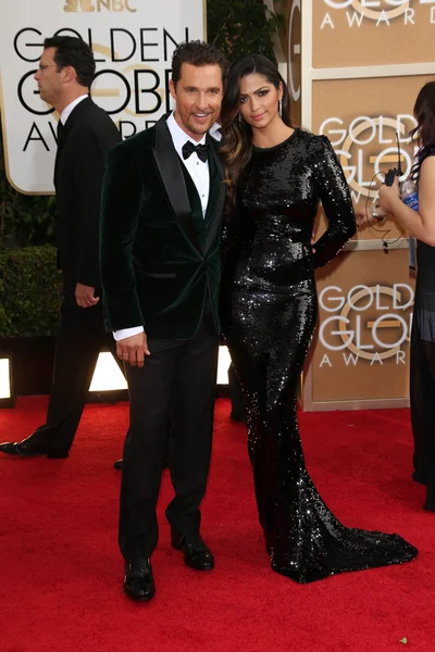 Camila Alves, Matthew Mcconaughey — Foto de Stock