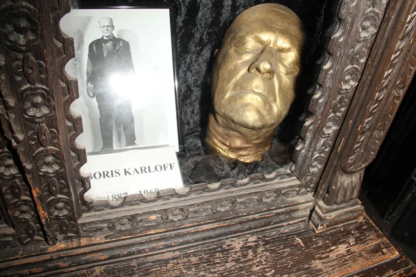 Boris Karloff Life Mask — Stock Photo, Image