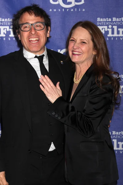 David O. Russell and Melissa Leo — Stock Photo, Image