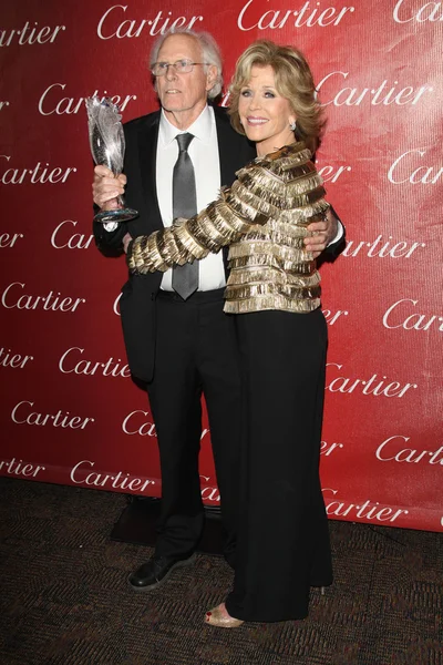 Bruce Dern, Jane Fonda — Stok fotoğraf