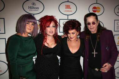 Kelly Osbourne, Cyndi Lauper, Sharon Osbourne, Ozzy Osbourne