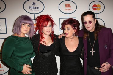 Kelly Osbourne, Cyndi Lauper, Sharon Osbourne, Ozzy Osbourne
