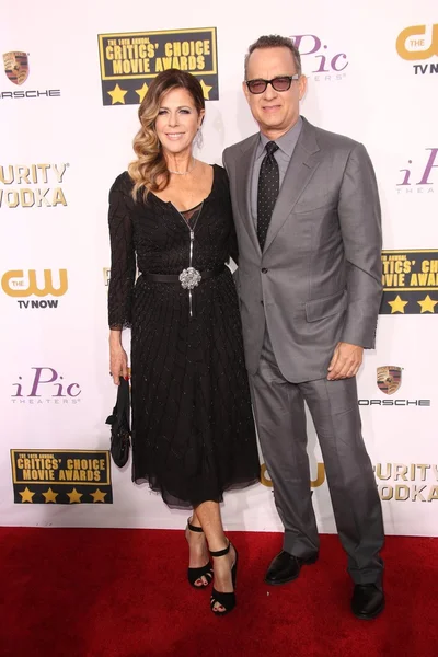 Rita Wilson y Tom Hanks — Foto de Stock