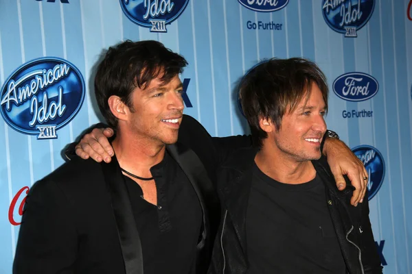 Harry connick jr. i keith urban — Zdjęcie stockowe