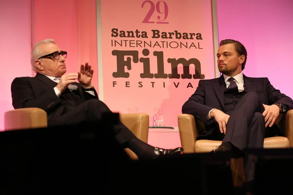 Leonardo Dicaprio, Martin Scorsese — Stok fotoğraf