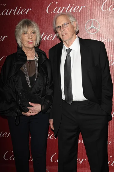 Bruce Dern & wife Andrea Beckett — Stock Photo, Image