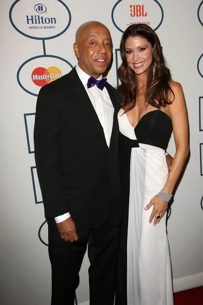 Shannon Elizabeth,  Russell Simmons — Stock Photo, Image