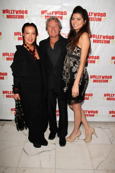 John Savage, Sue Wong, Blanca Blanco — Foto de Stock