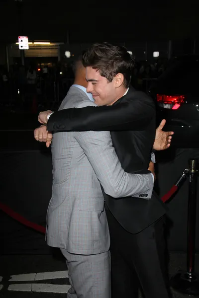 Zac Efron, Michael B. Jordan — Stockfoto