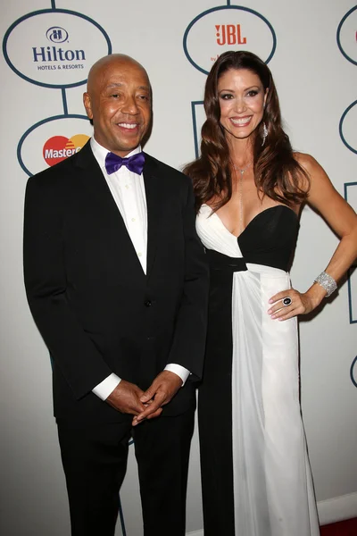 Shannon Elizabeth,  Russell Simmons — Stock Photo, Image