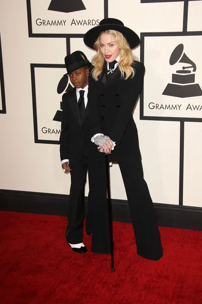 Madonna, David Banda — Stockfoto